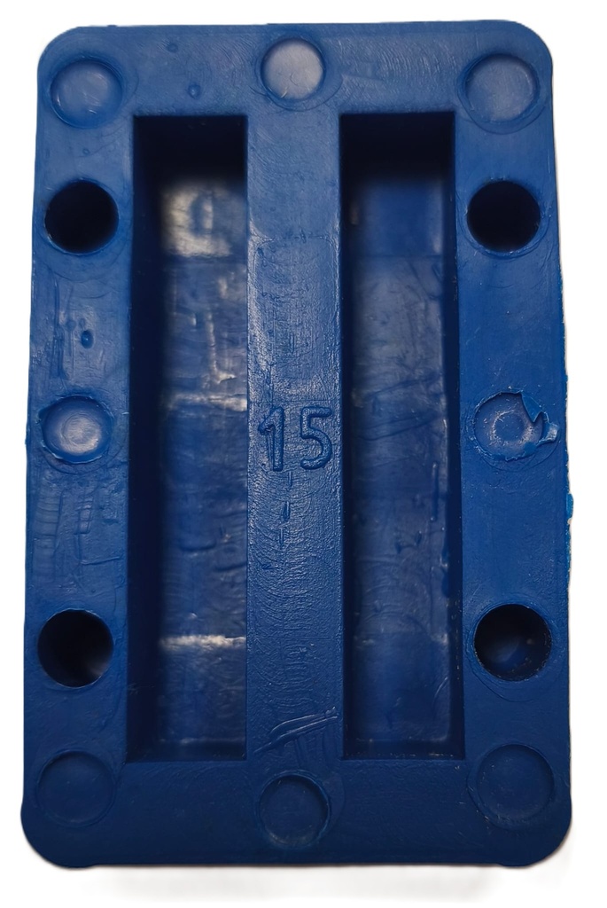 Montavimo kaladėlė MK15/50x80 (- vnt. paletėje  / 250 vnt. pakuotėje / 120 x 100 x 210 cm.)