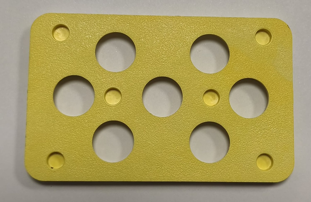 Montavimo kaladėlė MKE03/50x80 (-vnt. paletėje  / 500 vnt. pakuotėje / 120 x 100 x 210 cm.)