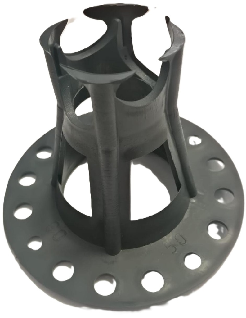 Fiksatorius grindims GR50-60/16 (7200 vnt. paletėje / 200 vnt. pakuotėje / 120 x 100 x 250 cm.)