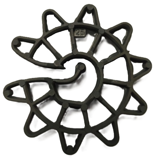 [ZVU25/6-20P] Universaalne fiksaator ZVU25/6-20 (37500 tk. alus / 500 tk. pakis / 120 x 100 x 250 cm.) 